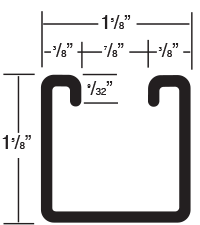 channel dimensions