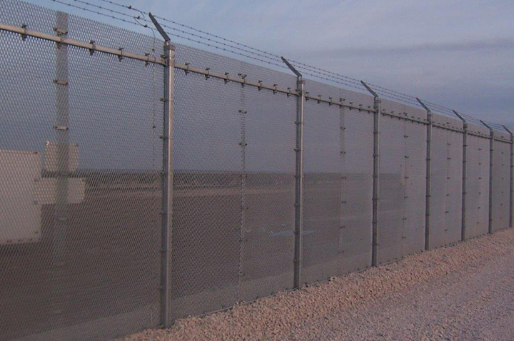 Expanded metal fence 6