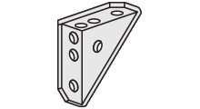 7 hole universal corner