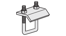 U-BOLT BEAM CLAMP FOR SINGLE CHANNEL