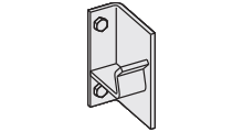 2 HOLE AXLE SUPPORT RIGHT