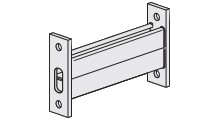 DOUBLE CHANNEL STANCHION