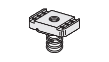 mini channel nut long spring