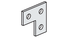 3 hole flat angle