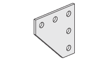 5 hole corner connector