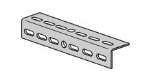 1-1/2 IN SLOTTED ANGLE