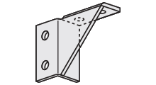 4 hole single corner r