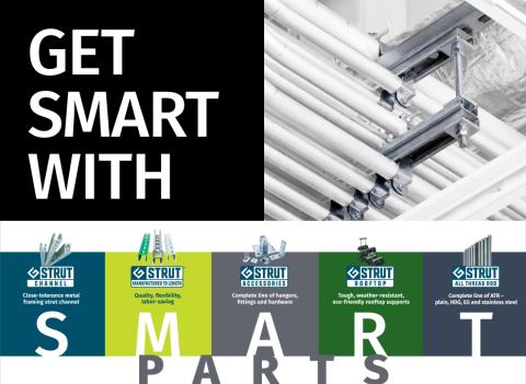 Strut channel from Gregory Strut as part of the S.M.A.R.T. method