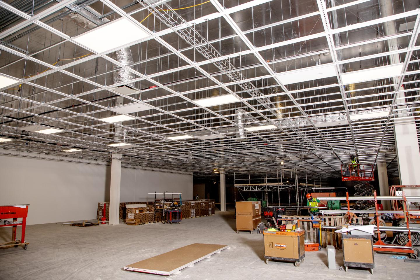 modular strut systems for facility expansion